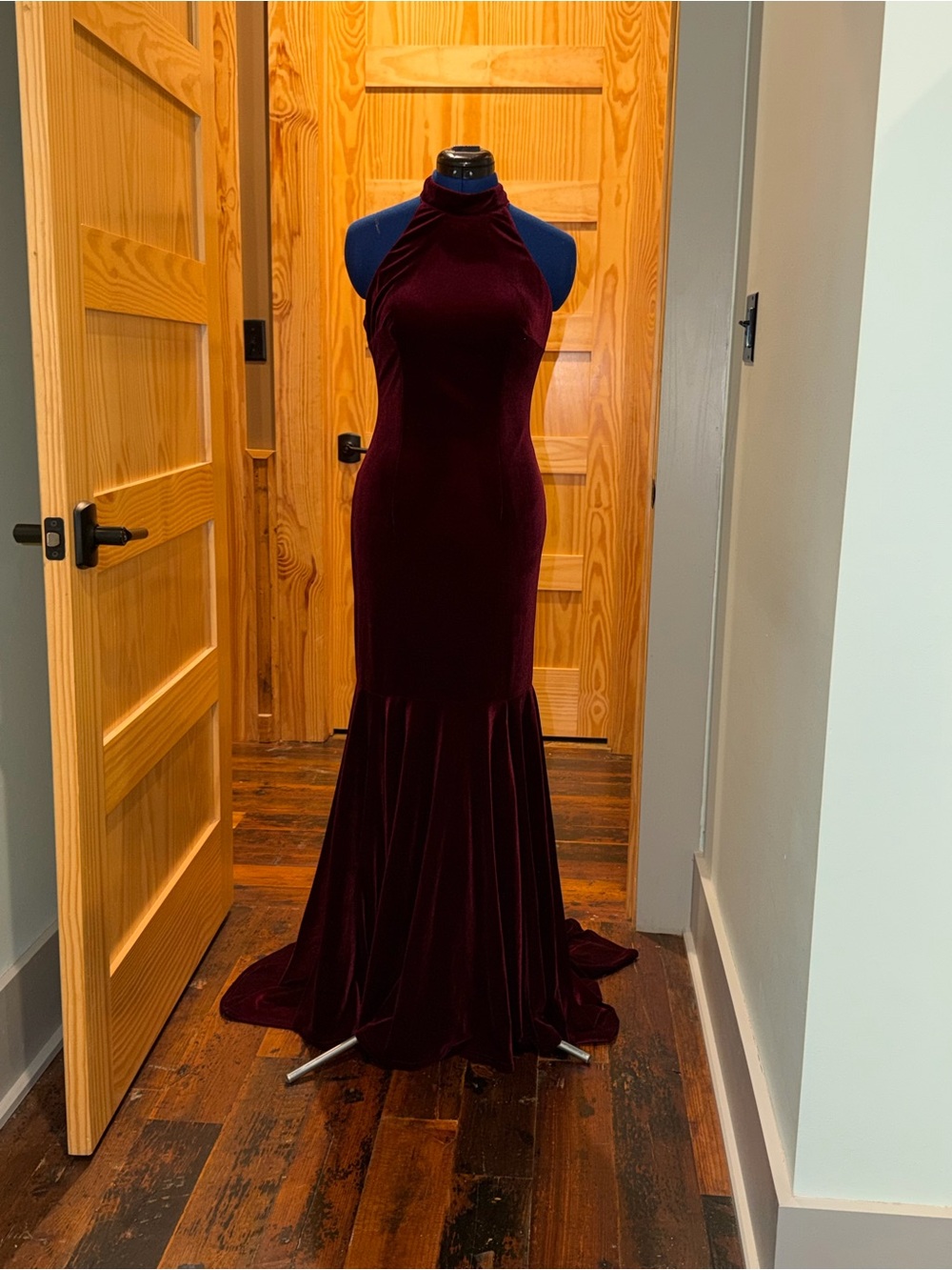 Jovani velvet gown